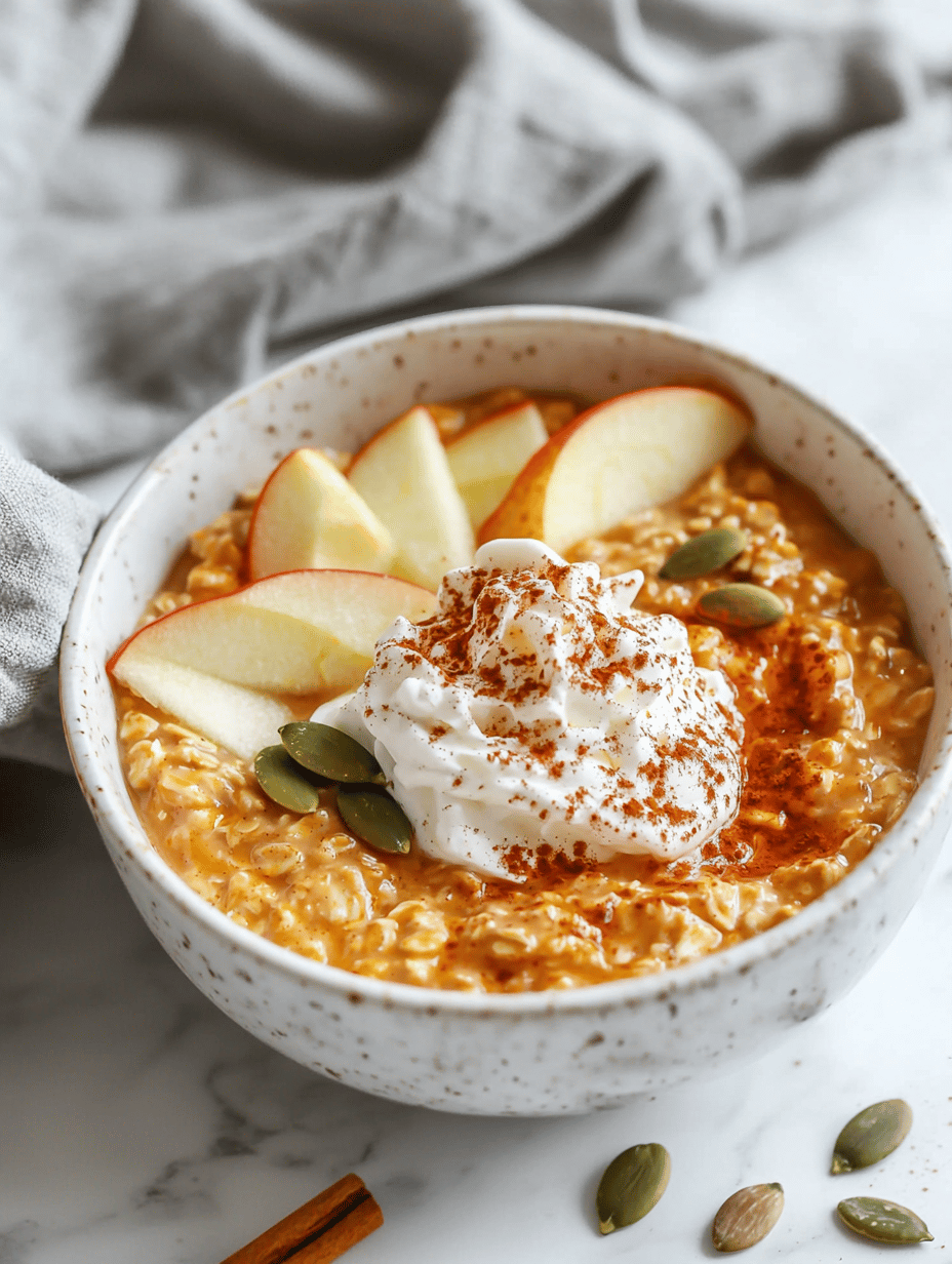 Pumpkin Spice Overnight Oats: A Cozy Dawn Delight