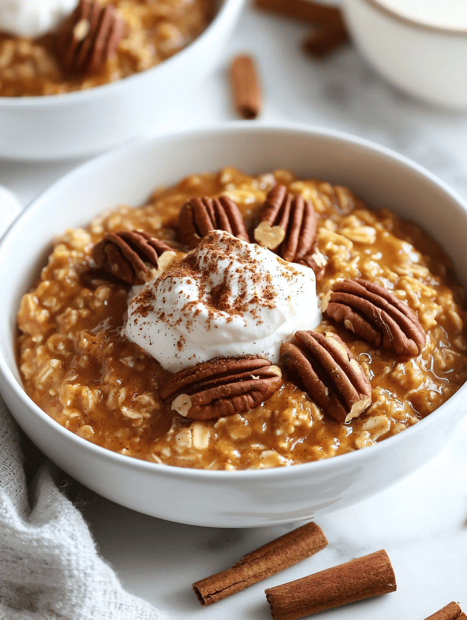 Cozy Pumpkin Oatmeal with a Twist: A Breakfast Revival