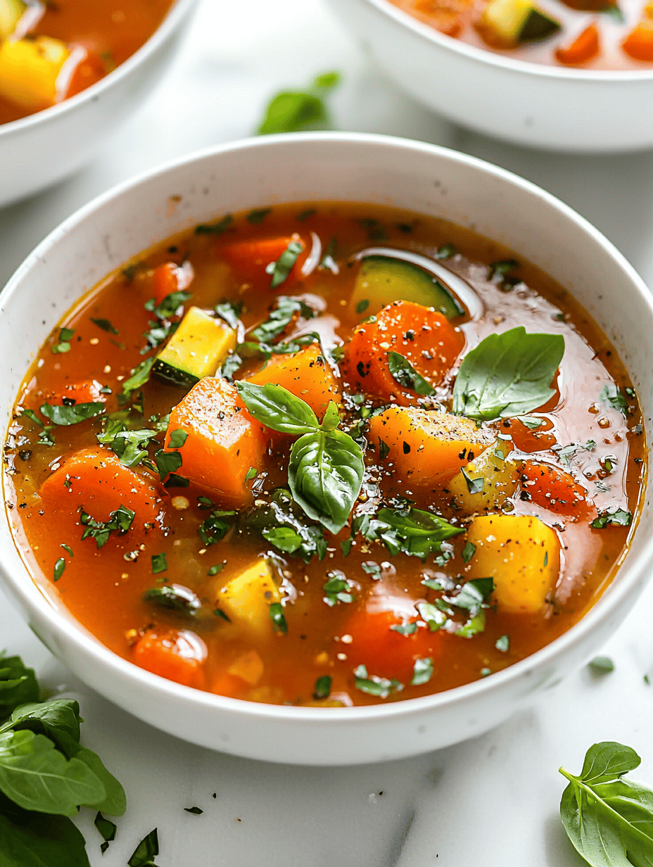 Hidden Herb Twist: Roasted Butternut & Carrot Soup That Surprises
