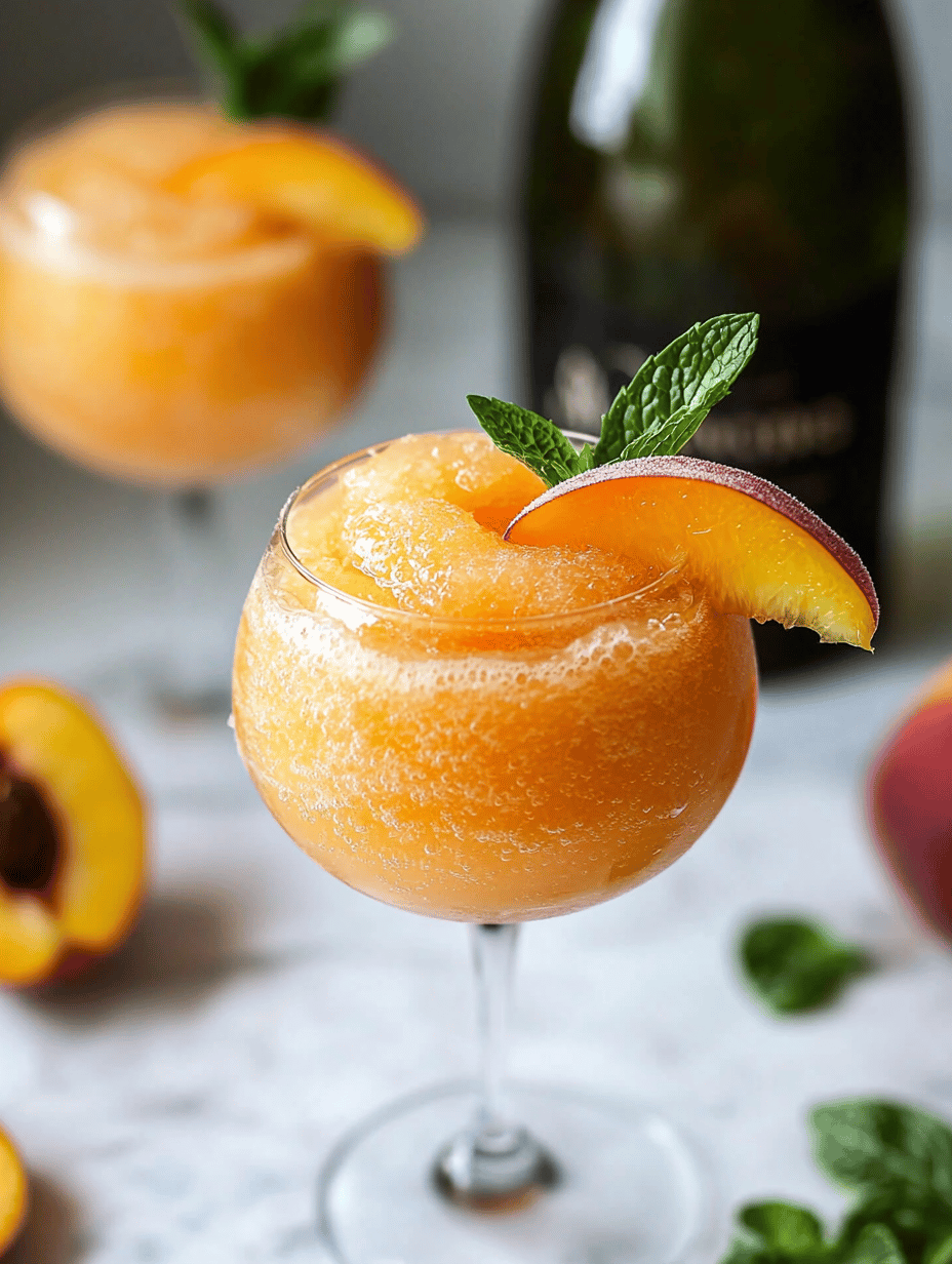 The Secret Sparkle: A Champagne Slushie with a Twist