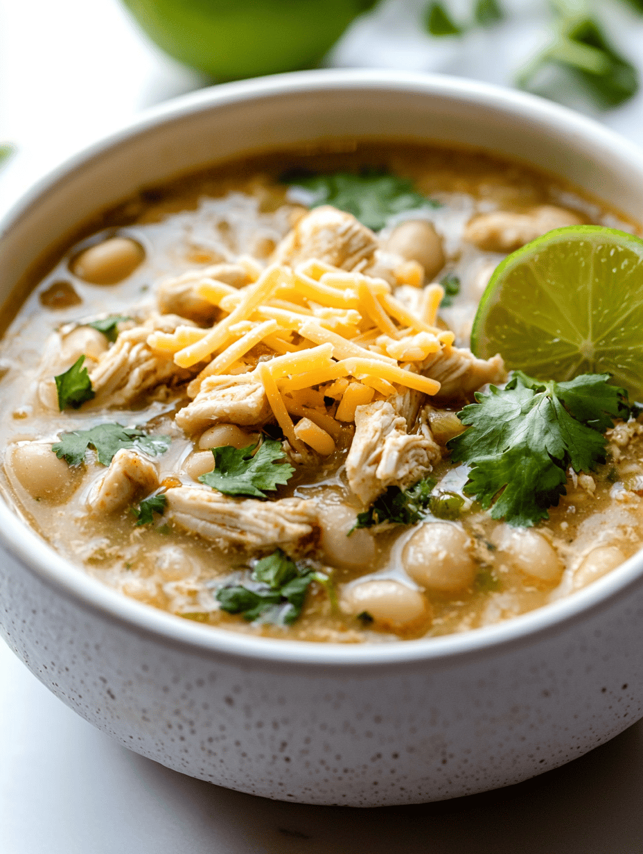 Creamy White Chicken Chili: A Cozy Winter Treasure