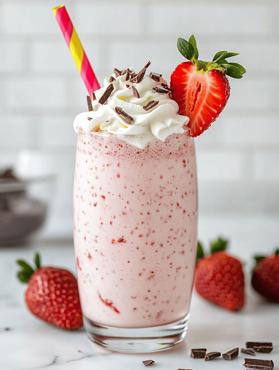 Chill Out with an Unusual Milkshake Slushie Twist