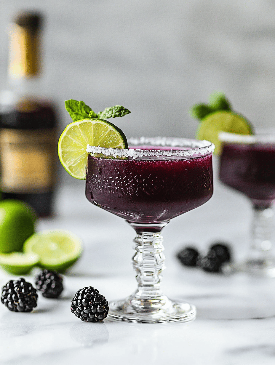 Enchanted Elixir: Crafting the Halloween Black Magic Margarita
