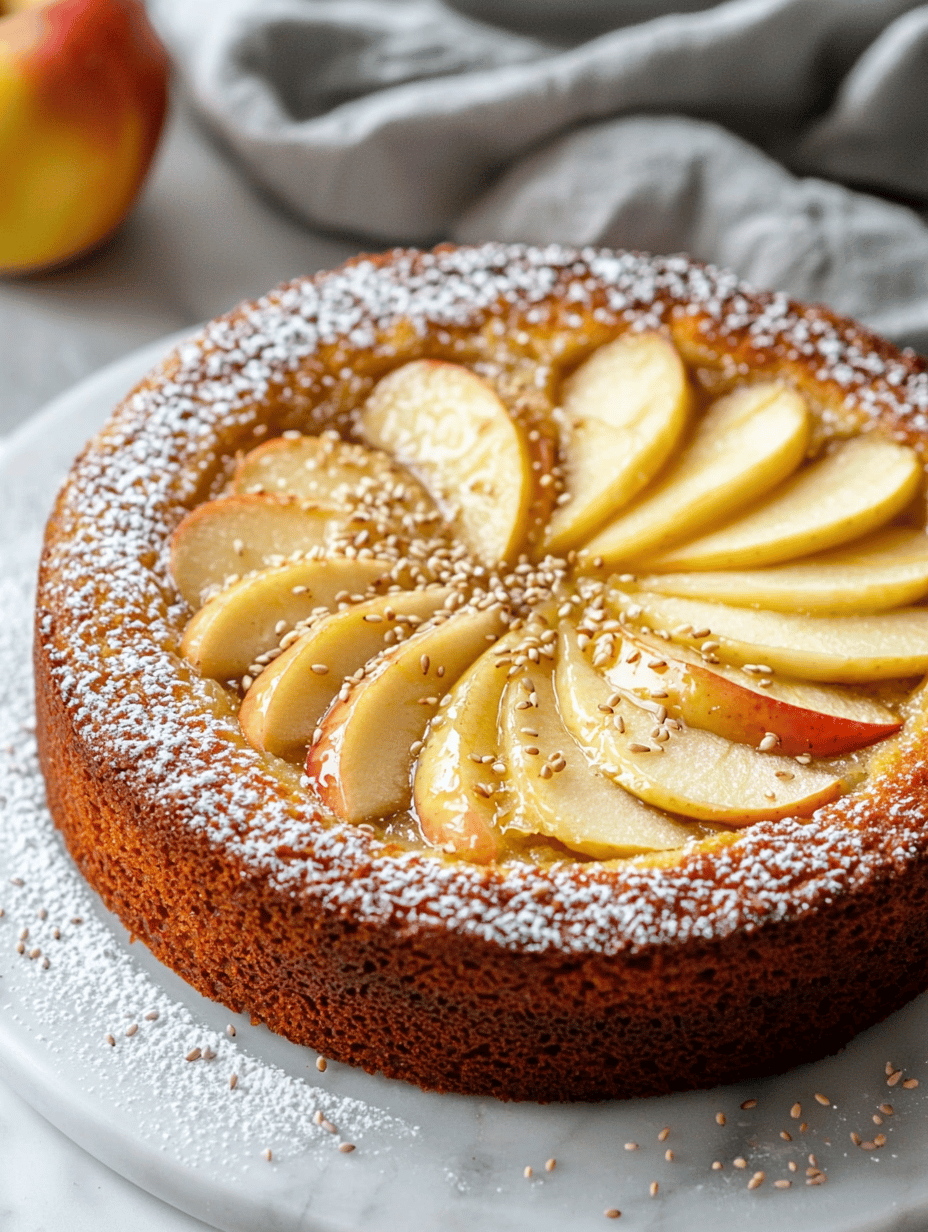 Hidden Twist: The Cinnamon-Caramel Apple Cake You Never Knew You Needed