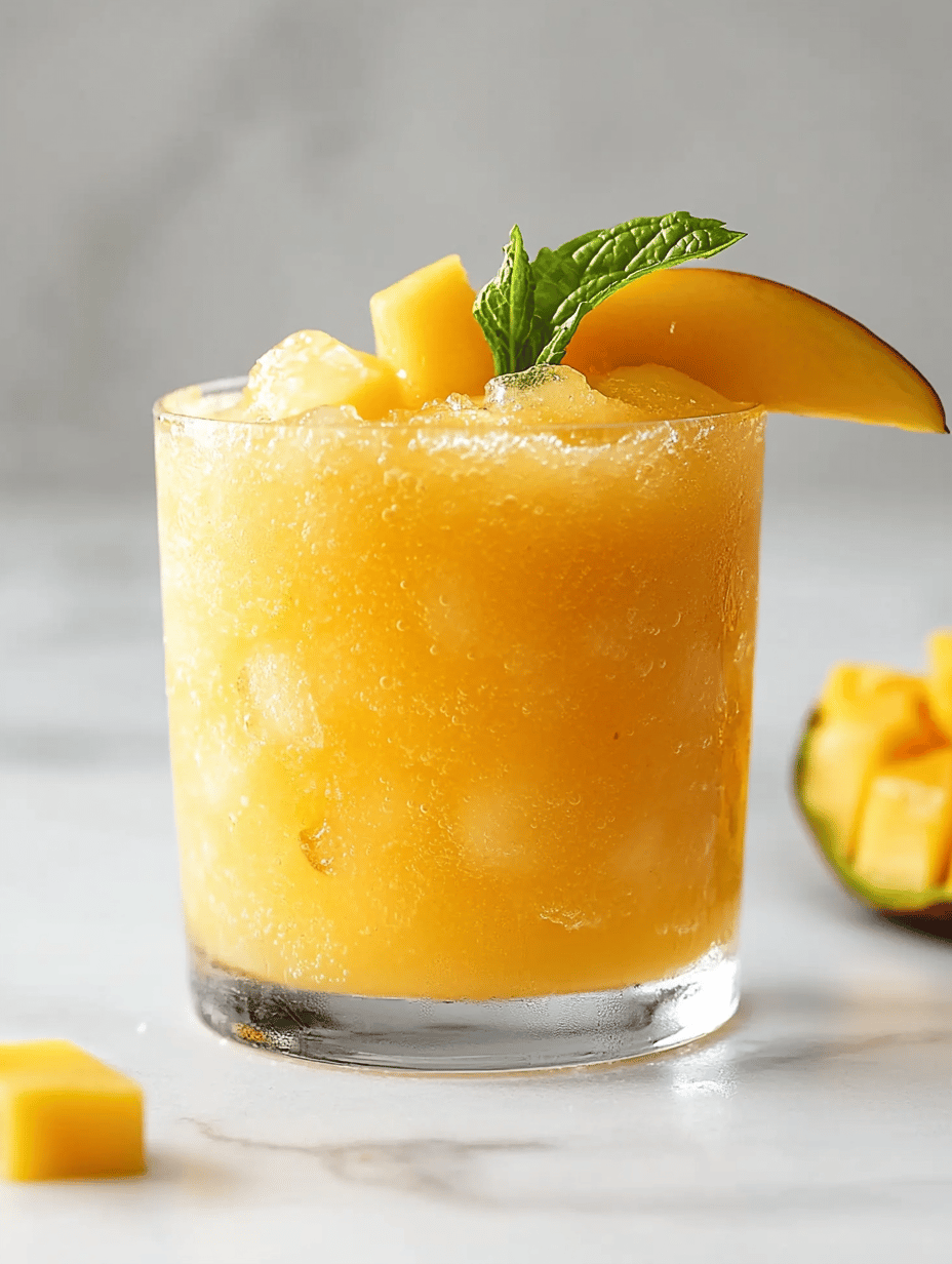 The Art of the Mango Slushie: A Tropical Escape in Your Glass