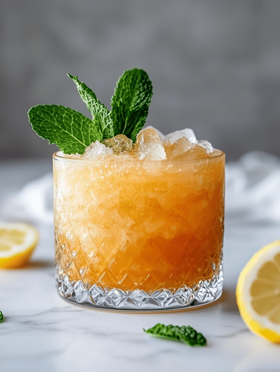 Chill with a Twist: The Unexpected Charm of Whiskey Slushies