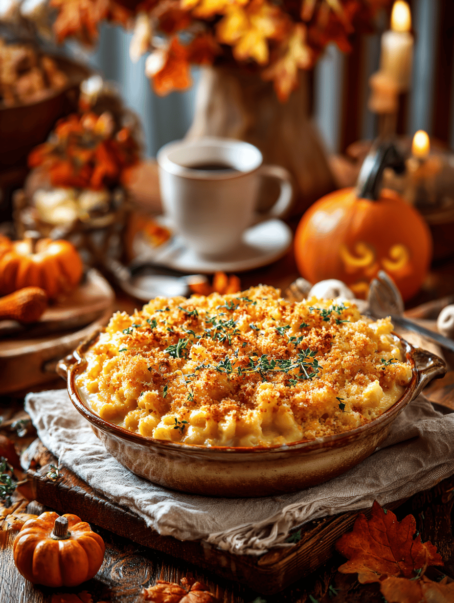 Pumpkin Mac and Cheese: A Cozy Twist for Chilly Days