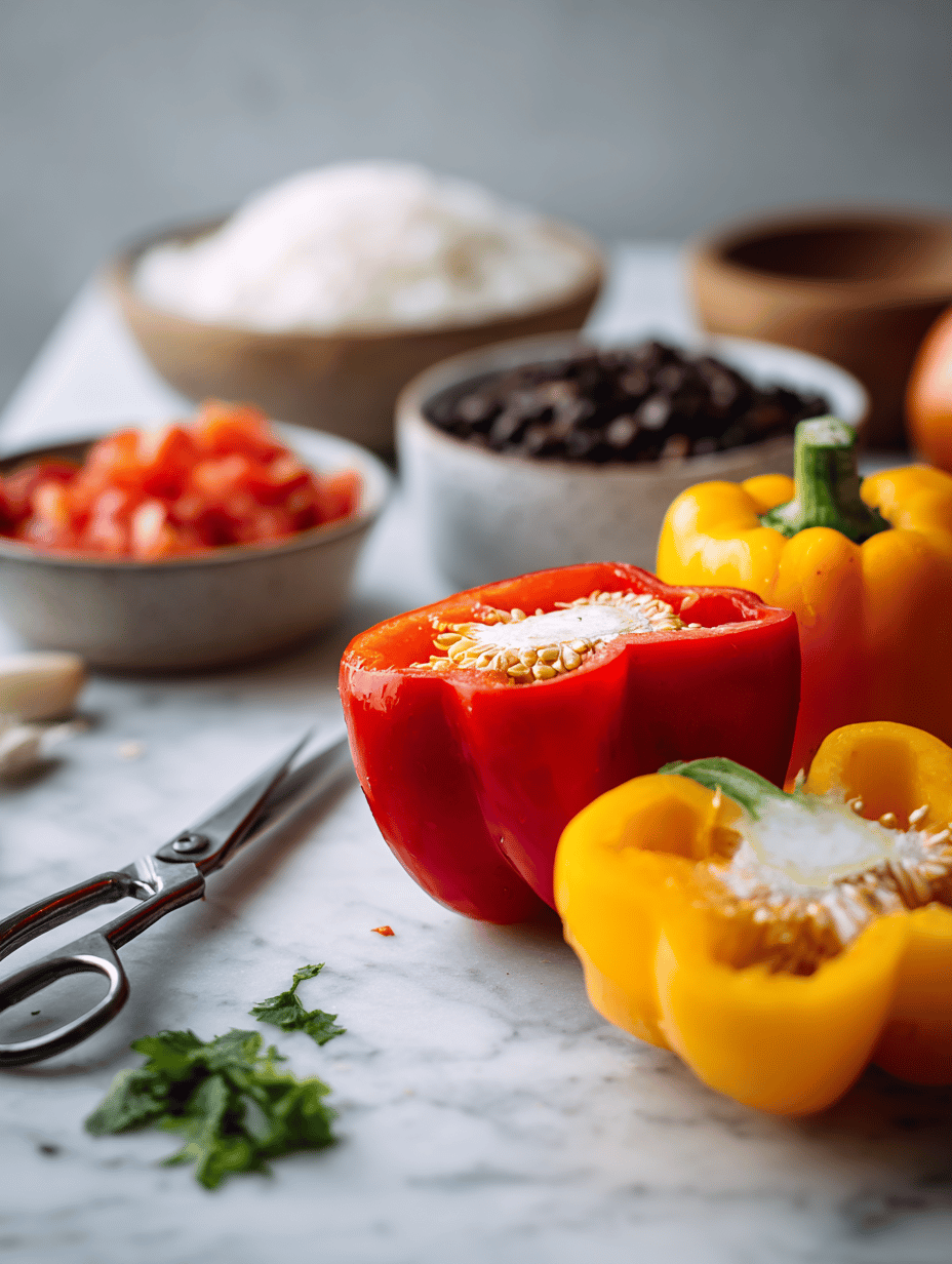 Spooky Stuffed Peppers: A Midnight Feast of Flavors