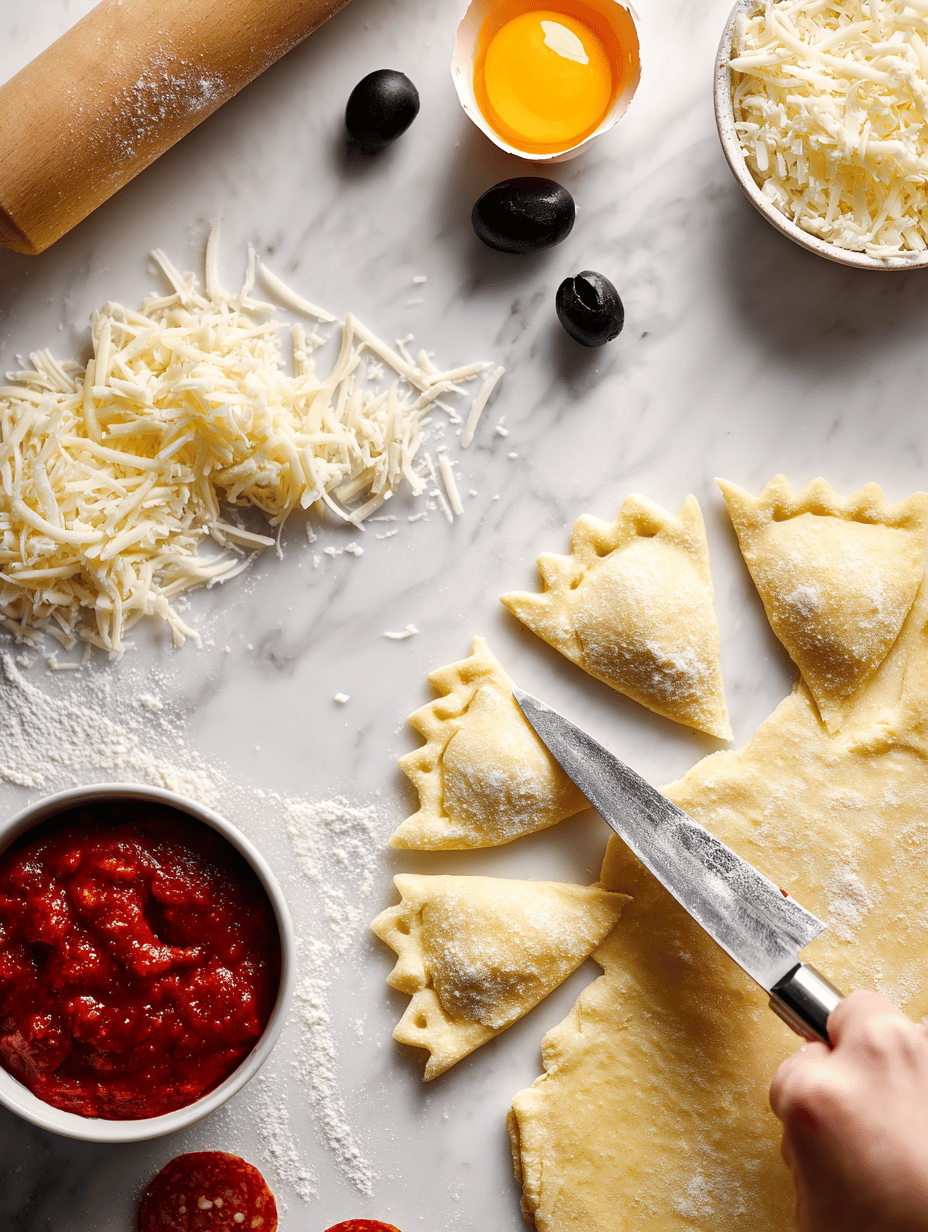Bat-Shaped Calzones: A Spooky Twist for Your Kitchen