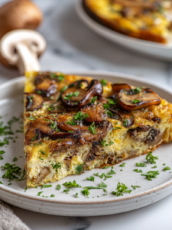 Mushroom Frittata Recipe