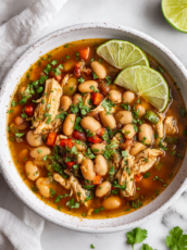 Crockpot Chicken And Bean Stew Recipe